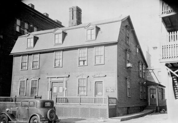 The Josiah Dwight House Circa 1938-1939 on Howard Street