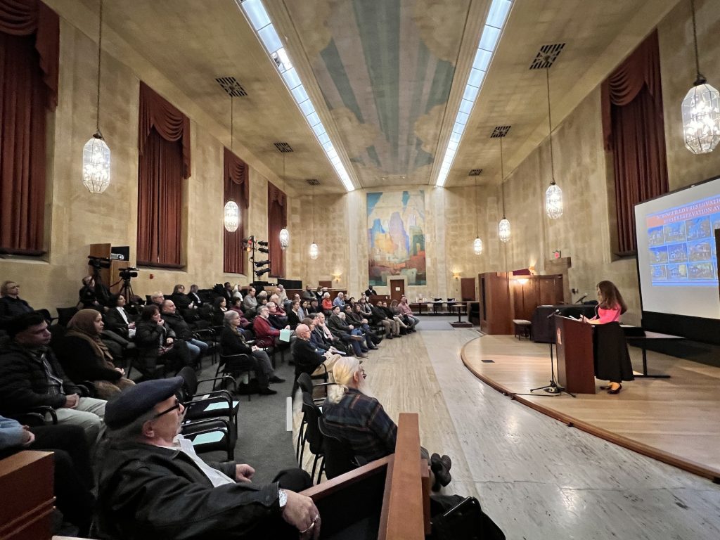 Jennifer Rao presents the 2023 Preservation Awards at the Community Music School in Springfield, Massachusetts