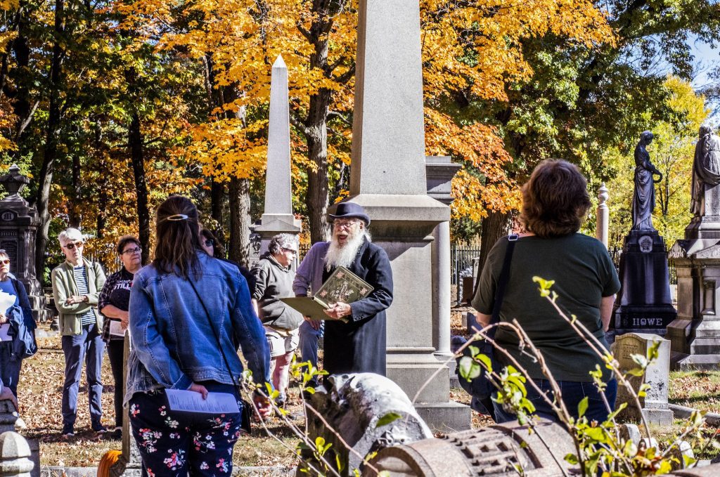 Springfield Preservation Trust Cemetery Tour at Springfield Cemetery