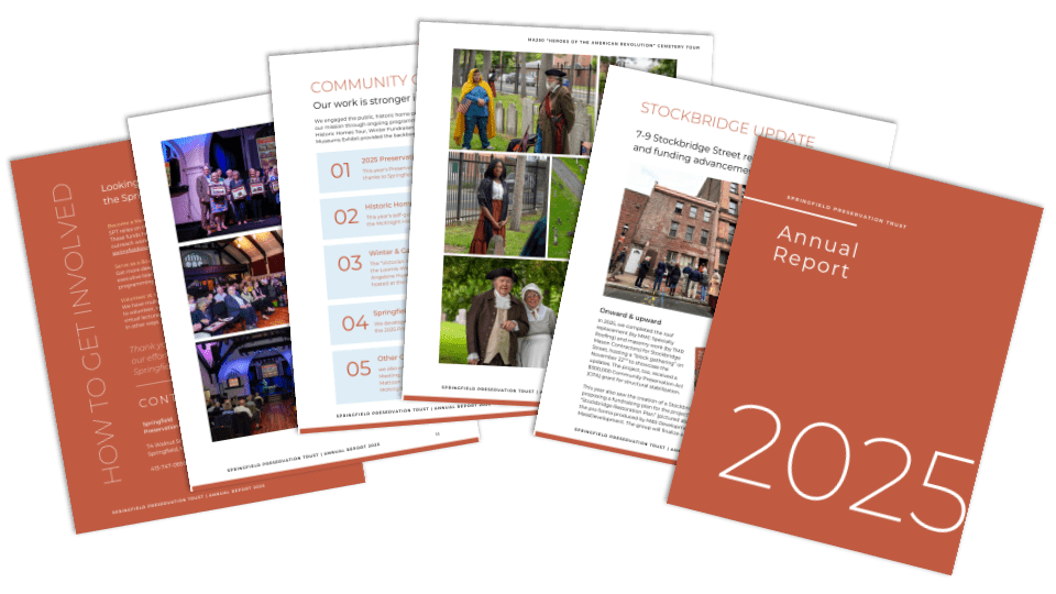 2025 Annual Report Graphic - Springfield Preservation Trust